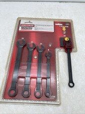 New Craftsman 941564 Mach Series 5pc Open End Ratcheting Combo Wrench Set Metric