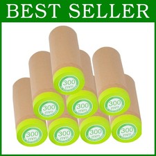 Pre-Taped Masking Paper for Painting - 12" x 50ft - 8 Rolls