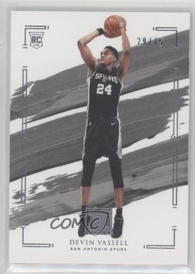 2020-21 Panini Impeccable Silver 29/75 Devin Vassell #90 Rookie RC 0jr6