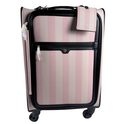 VICTORIA'S SECRET キャリーケース 4輪スーツケース Victoria's Secret Carry On Spinner Luggage Suitcase Pink Heritage