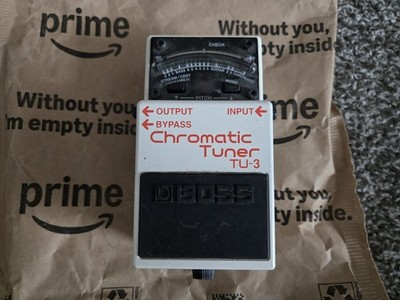 Boss Chromatic Tuner TU-3 Guitar Tuner Pedal