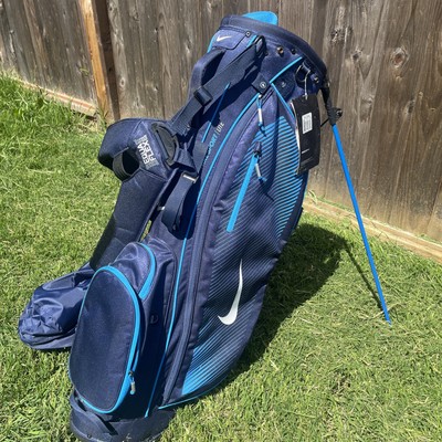 Nike Sport Lite Stand Carry Golf Bag Way Blue Equa Flex dual