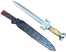 Impact Cutlery Custom Made 19.5" Knife Spearpoint Dagger Handmade Sword Knives