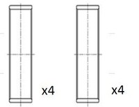 NEU - FAI Autoparts BB2017-025 Pleuellager FüR Opel Saab