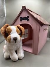 Our Generation Battat 6 Terrier Dog Puppy And 10 Doghouse For 18 Dolls