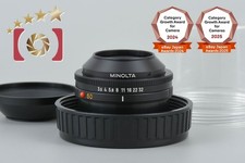 Very Good  Minolta Auto Bellows MACRO 50mm f/3.5 from Japan