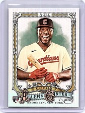 2025 Topps Allen & Ginter RC Jhonkensy Noel  Silver Portrait Cleveland Guardians