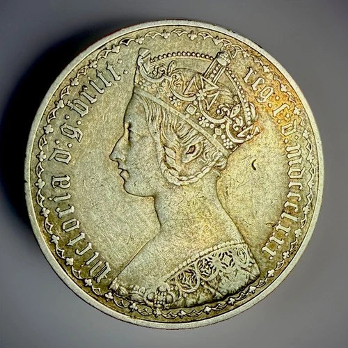 1880 Victoria Florin — photo from another recent sale