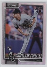 2026 Topps Series 1 Rainbow Foil Wikelman Gonzalez Wikelman González #167 14dq