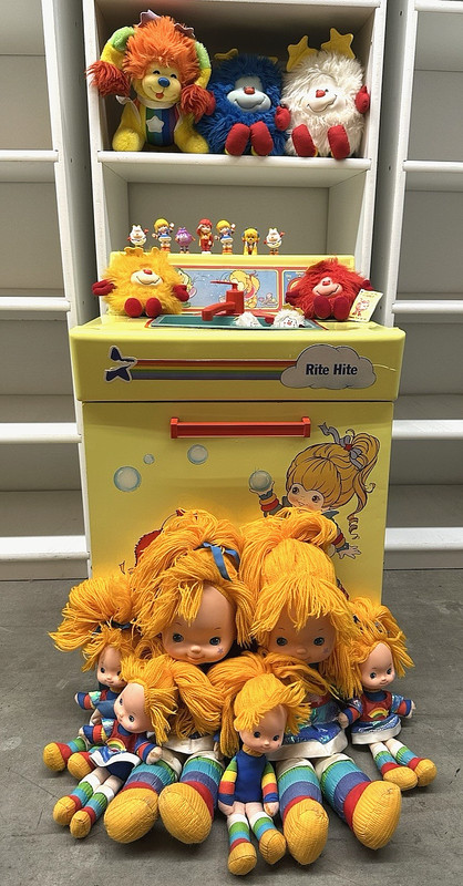 Vtg 1983 Rainbow Brite "Rite Hite" Kitchen Sink Play Set Bundle Wolverine Metal