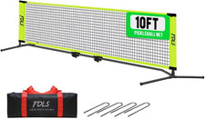 Portable 10FT Small Pickleball Net with Carry Bag for Indoor Outdoor