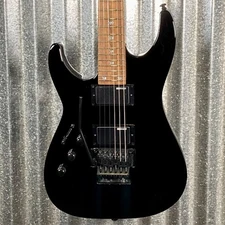 ESP LTD KH-202 Kirk Hammett Signature Gloss Black Left Hand  Guitar #0450 Used