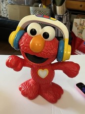 Sesame Street Let's Dance Elmo 12  Elmo Toy Sings and Dances Tested Works