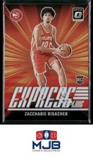 2024-25 Donruss Optic Zaccharie Risacher Express Lane Holo Rookie #23 Hawks