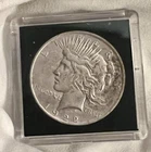 1922 Peace DollarSilver VF+NEVER CLEANED-Beautiful Natural Toning Below Spot