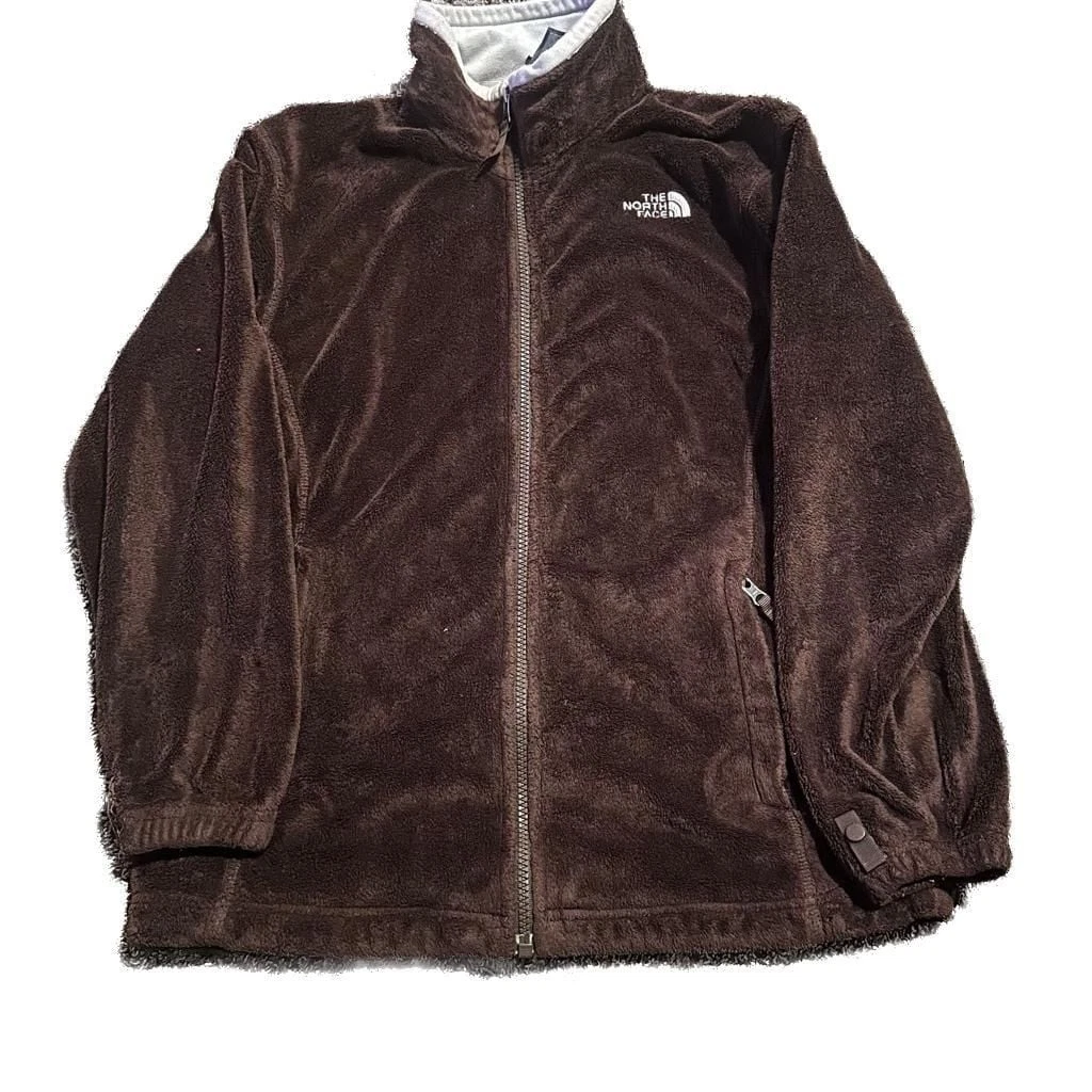 Vintage The North Face Chocolate Brown Fleece Cozycore Jacket