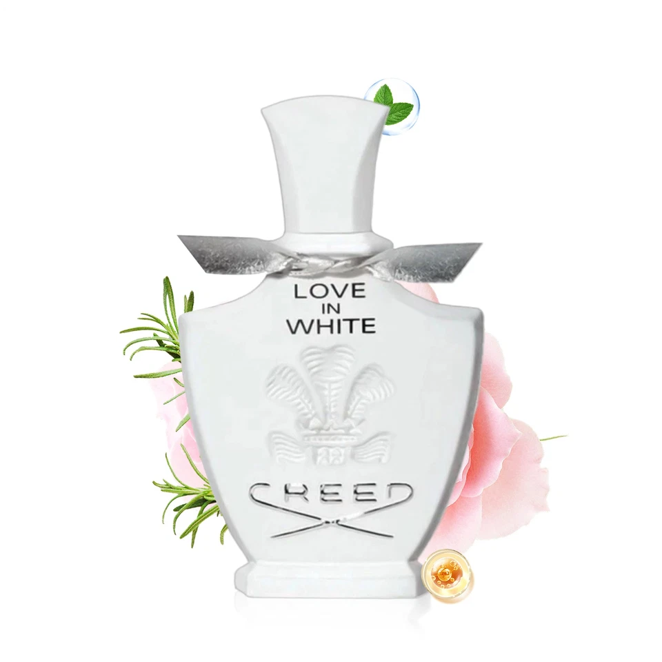 Creed LOVE IN WHITE 2,5 oz Damen-EDP, neu im Karton, *Nie besprüht*, 75 ml Parf - Bild 3 von 4