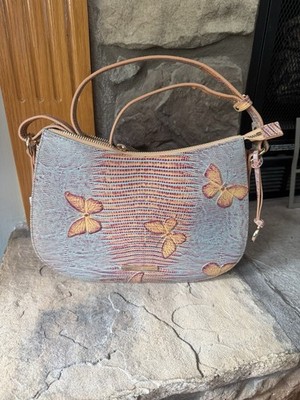 Brahmin Shayna Mandarin Orange Heatwave Crossbody Bag NWT & Dustbag