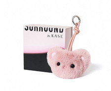 Mousse Mitzu Fresa Envolvente (Rosa Luz de Luna) Perfume Juguete Muñeca Llavero Dije