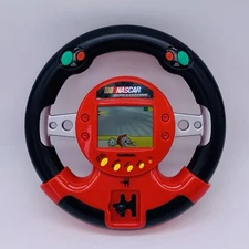 Radica NASCAR Speedzone Electronic Game Steering Wheel 9912 (A-9) 1998 - Tested