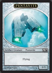 Pentavite Token #7 Magic 2012 (M12) MTG