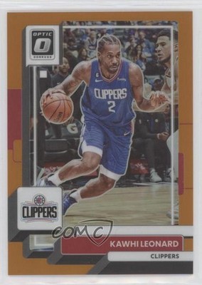 2022-23 Panini Donruss Optic Orange Prizm 111/199 Kawhi Leonard #118 0c3