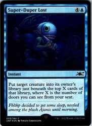 Super-Duper Lost Foil 059/244 Unfinity
