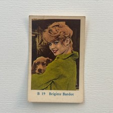 Brigitte Bardot #19 Dutch Gum B Set 1960s Vintage Non-Sport Trading Card