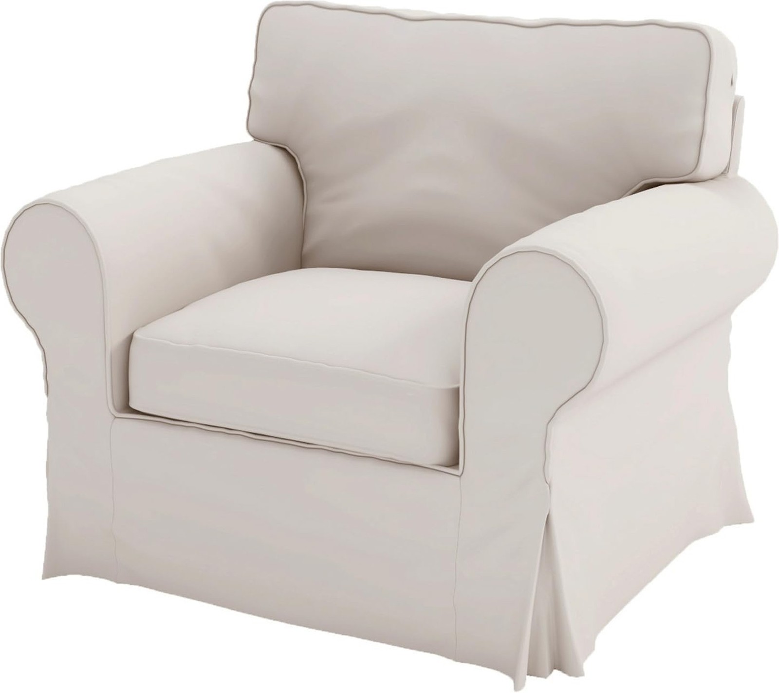 Polyester Flax Sofa Covers Custom Made Compatible for IKEA E