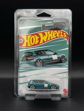 Hot Wheels ‘92 Honda Civic EG Walmart Exclusive Honda Series Teal W/ Protector