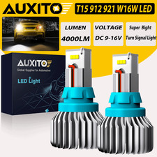 T15 912 921 Led Reverse Backup Light Bulb Canbus Error Free Super Bright 4000lm