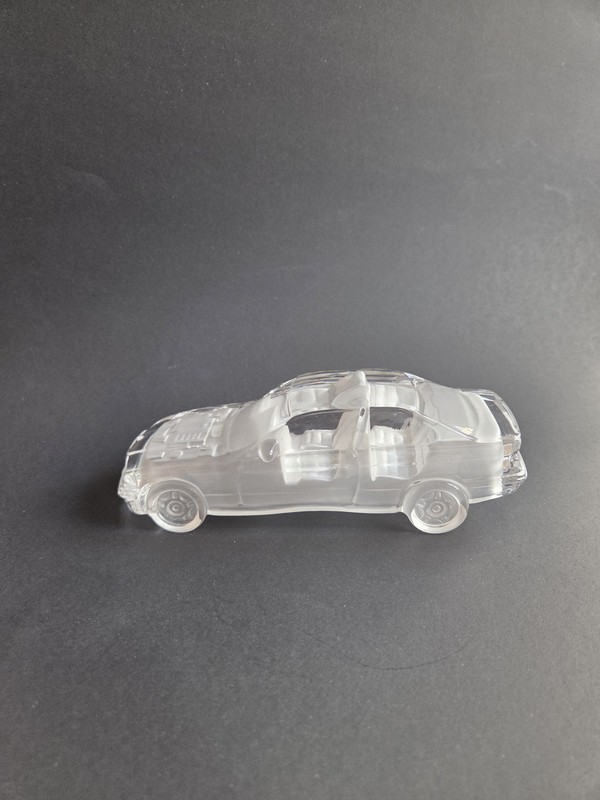 Magic Cristal Nachtmann BMW 325i Coupe Crystal Glass Paperweight Made In Germany