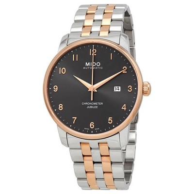 Mido Baroncelli Jubilee Automatic Chronometer Anthracite Dial Men's Watch