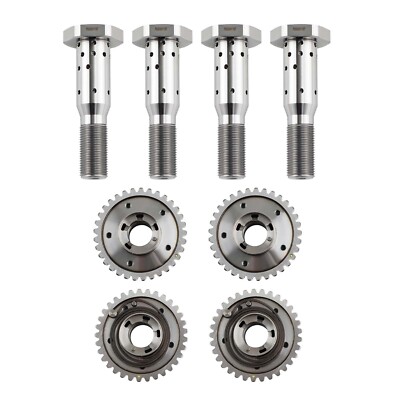 8x Camshaft Phaser & Valves Kit for Chrysler Jeep Dodge Ram 3.6L