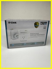 D-Link DHP-P309AV PowerLine AV500 Passthrough Network Starter Kit  NIB