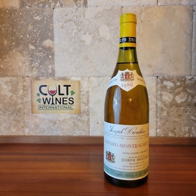 1986 Joseph Drouhin Batard-Montrachet Grand Cru White Burgundy wine, France