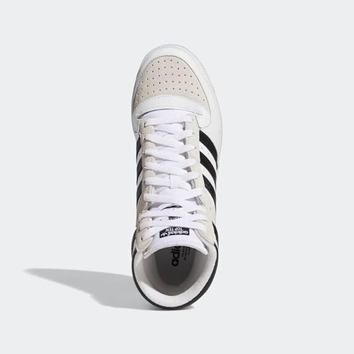 Adidas Top Ten HI White Black Trainers UK 9 - Brand New With Box - Picture 4 of 6