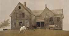 Open House By Andrew Wyeth Quality Print - Frame Me