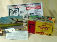 DINKY TOYS  1406 RENAULT SINPAR  4X4 MICHEL TANGUY  BOITE COPIE REPRO VIDE