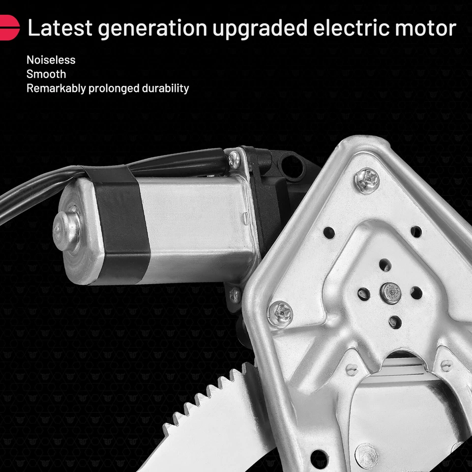 Lado del conductor delantero izquierdo para Ford Ranger 1993-2011 regulador de ventana con motor Foto 3 de 4