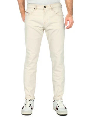 Diesel - Jeans uomo slim fit bianco panna - 2019 D-Strukt 09B94