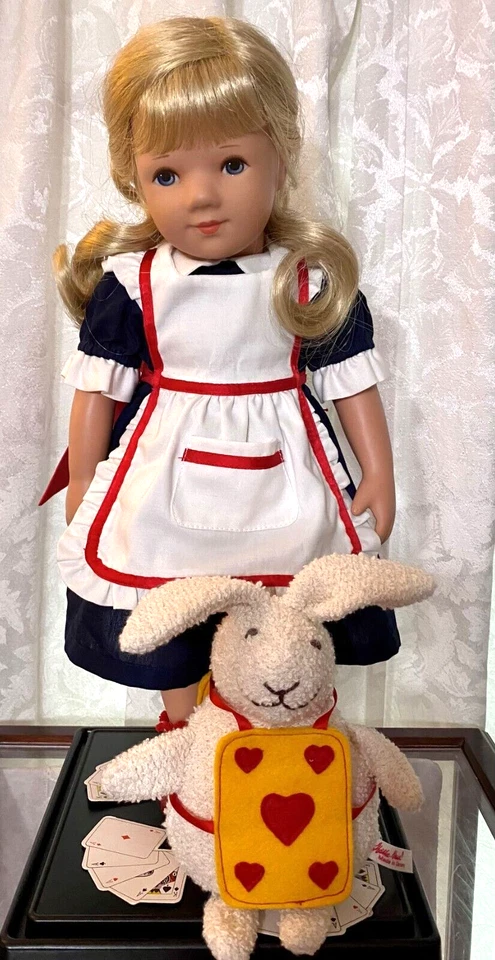 Kathe Kruse Alicia en el País de las Maravillas Molde Elea 16" LE Peluche de Conejo y Caja Original Nuevo en Caja Foto 2 de 4