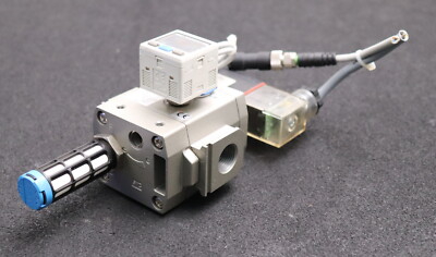 SMC Soft Start Valve + Pressure Switch EAV3000-F03-5YO-Q 0.2-1.0MPa 24VDC