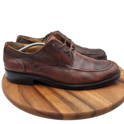 G H Bass Oxford Shoes Mens Size 13 M Brown Leather Dress  display picture 1