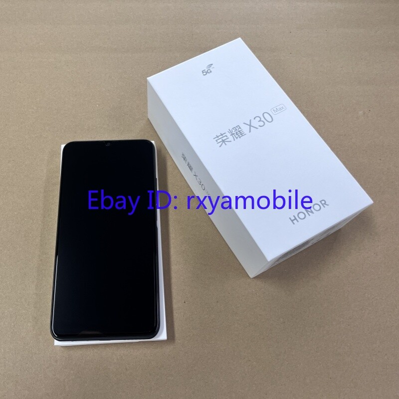 Honor X30 Max 8+128GB ブラック 1pcs New Huawei Honor X30 Max 128/256GB 7.09'' 64MP 8GB RAM