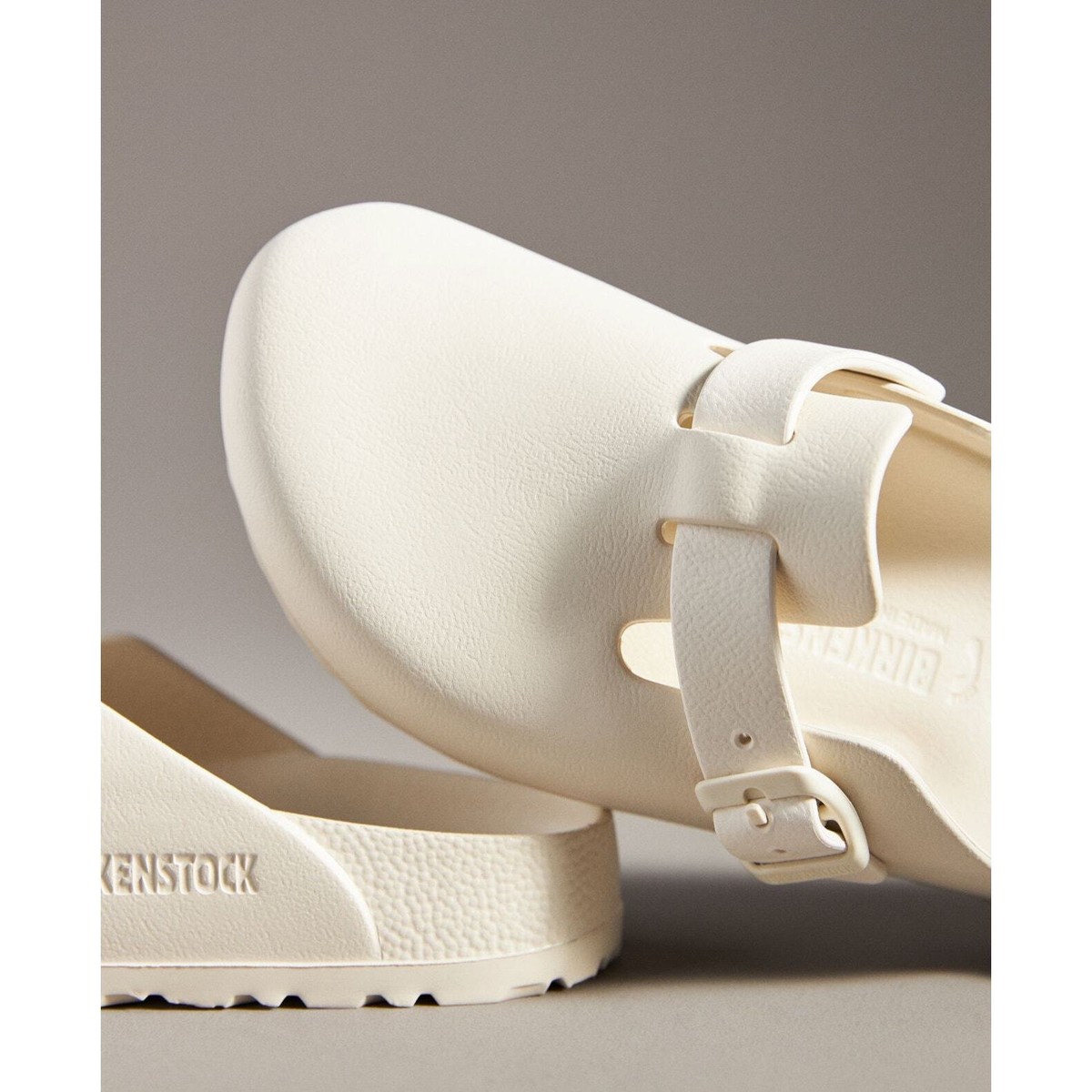 BIRKENSTOCK BOSTON ベージュ 25cm(EU39) Birkenstock Boston Suede Clogs, Soft Footbed, Regular Fit