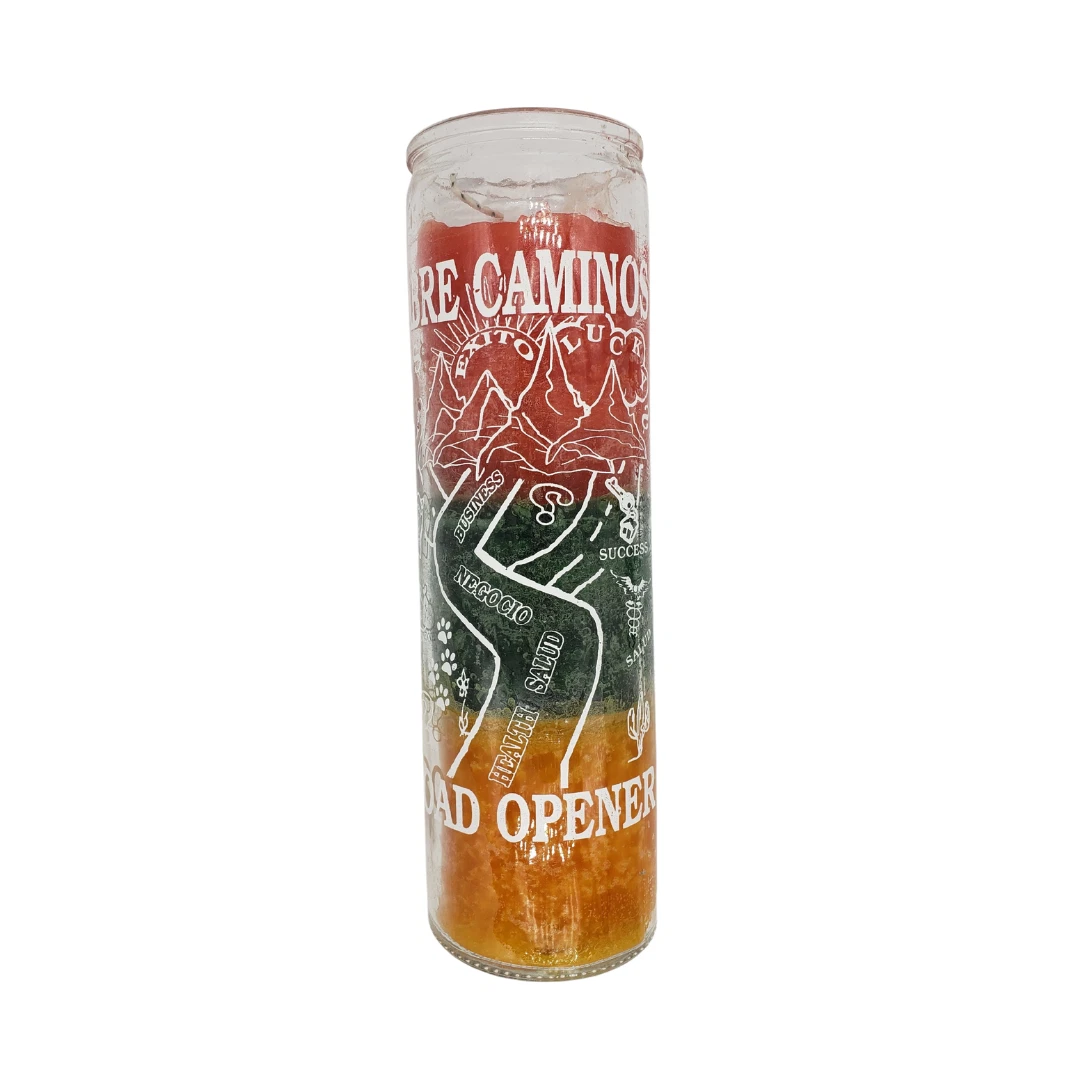 Road opener 3 color candle Abre camino 3 colores veladora