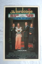 The Birdcage Lobby Card Movie Poster Robin Williams Gene Hackman