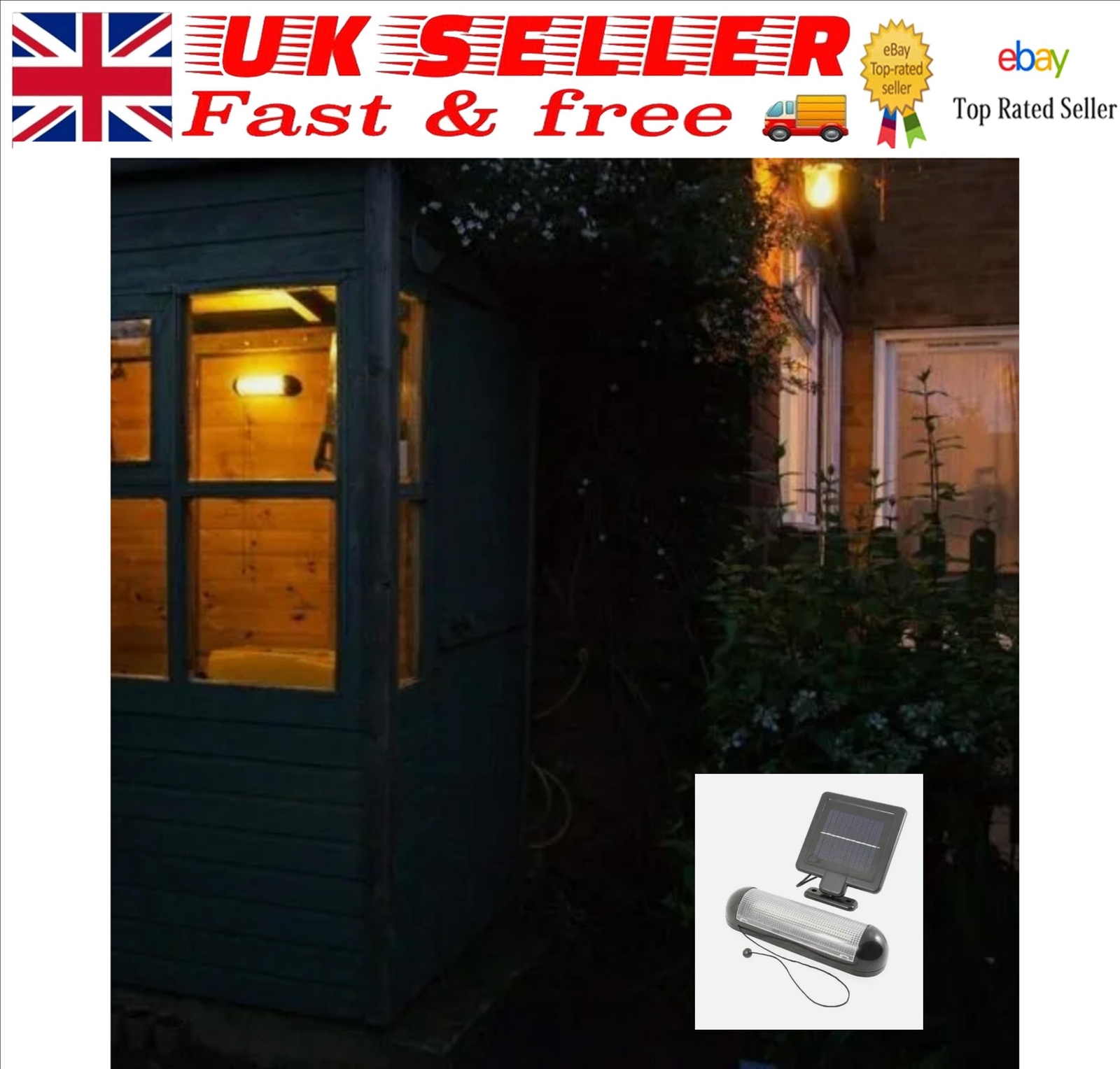 Solar Powered Eco Wedge Pro Solar Security Light With Motion Sensor - Image 2
