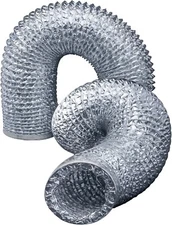 Dryer Vent Hose, Aluminum Flexible Duct for Heating Cooling 4"  x 25ft